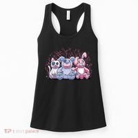 Stuffed Animals Trio Women's Tank Top thumb 0