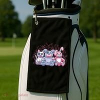 Stuffed Animals Trio Golf Towel thumb 2