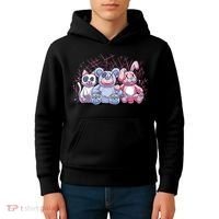 Stuffed Animals Trio Kids Hoodie thumb 4