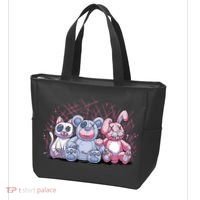 Stuffed Animals Trio Tote Bag thumb 3