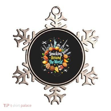 Snacking Around The World Fast Food Travel Ornament