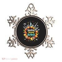 Snacking Around The World Fast Food Travel Ornament thumb 0