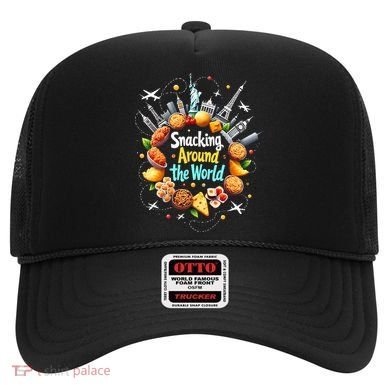 Snacking Around The World Fast Food Travel Hat