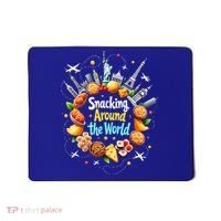 Snacking Around The World Fast Food Travel Mousepad thumb 0