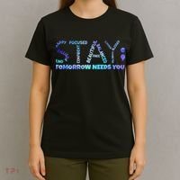 Suicide Awareness Tomorrow Needs You Semicolon Prevention T-Shirt thumb 4