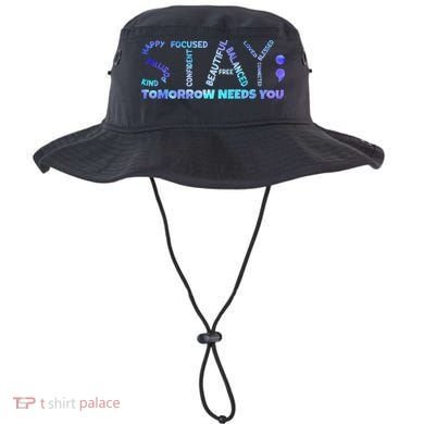 Suicide Awareness Tomorrow Needs You Semicolon Prevention Bucket Hat