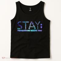 Suicide Awareness Tomorrow Needs You Semicolon Prevention Tank Top thumb 2