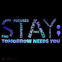 Suicide Awareness Tomorrow Needs You Semicolon Prevention Visor thumb 3