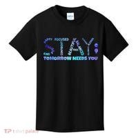 Suicide Awareness Tomorrow Needs You Semicolon Prevention Kids T-Shirt thumb 0
