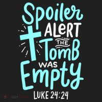 Spoiler Alert Tomb Was Empty Easter Religious Christian Gift Beanie thumb 2
