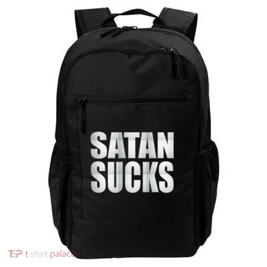 Satan Sucks Backpack