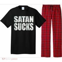 Satan Sucks Pajama Set thumb 0
