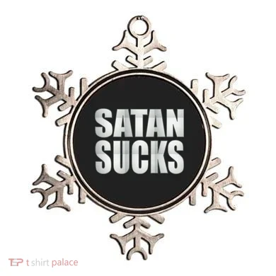 Satan Sucks Ornament