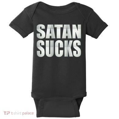 Satan Sucks Baby Bodysuit