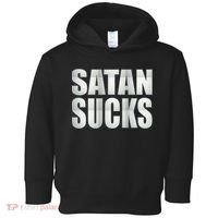 Satan Sucks Toddler Hoodie thumb 0