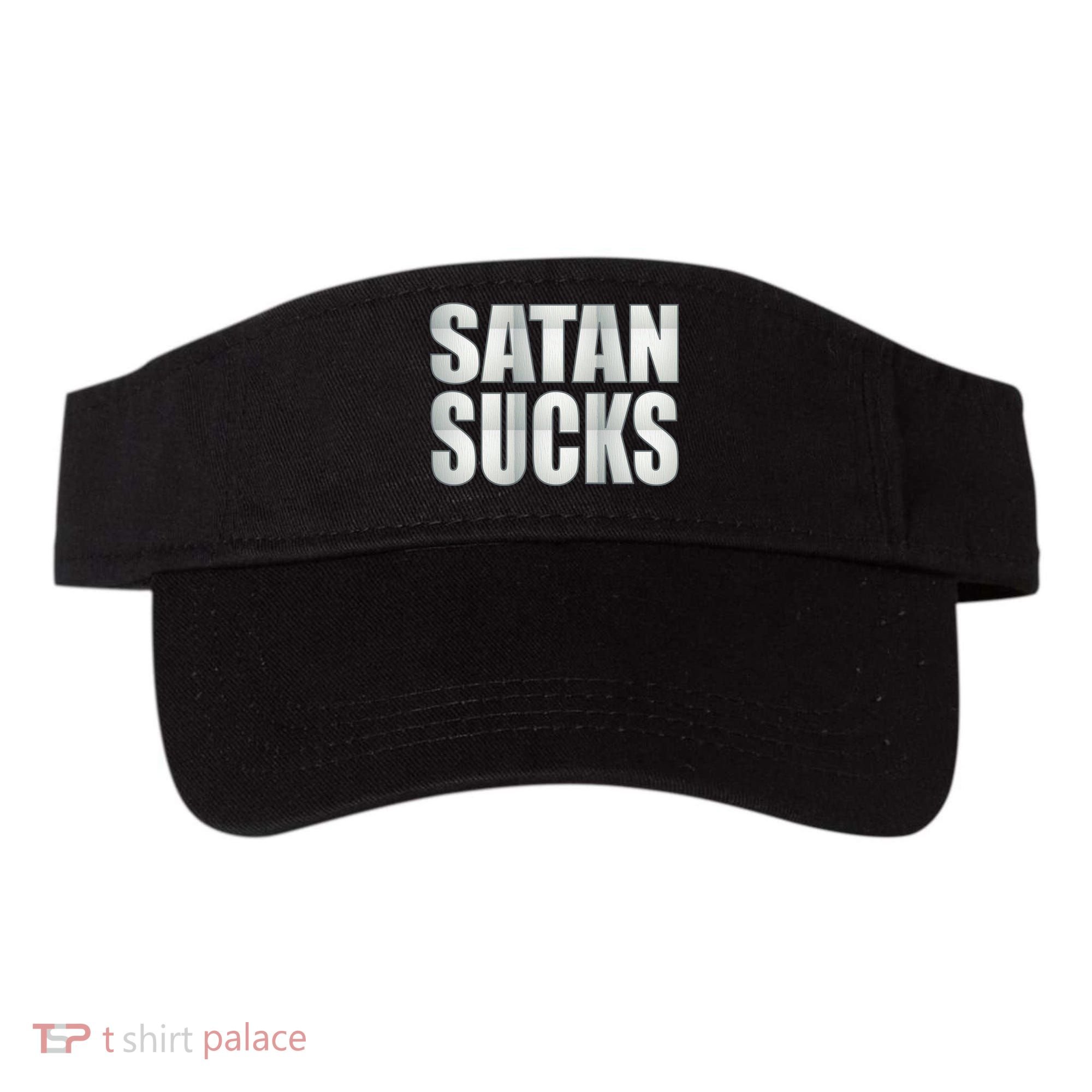 Satan Sucks Visor