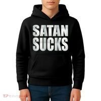 Satan Sucks Kids Hoodie thumb 4