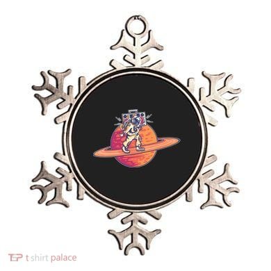 Saturn Astronaut Music Ornament