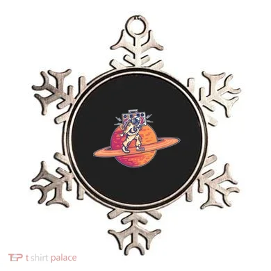 Saturn Astronaut Music Ornament
