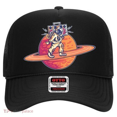 Saturn Astronaut Music Hat