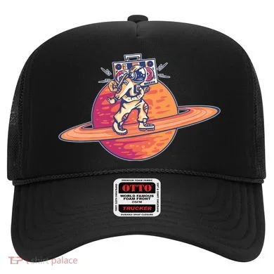 Saturn Astronaut Music Hat