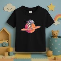 Saturn Astronaut Music Toddler T-Shirt thumb 3