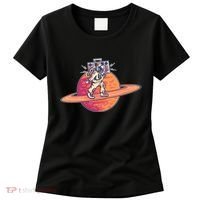 Saturn Astronaut Music Women's T-Shirt thumb 0