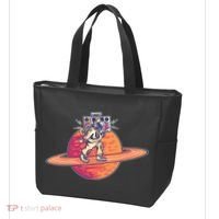 Saturn Astronaut Music Tote Bag thumb 3