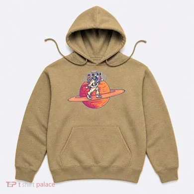 Saturn Astronaut Music Hoodie