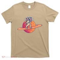 Saturn Astronaut Music T-Shirt thumb 0