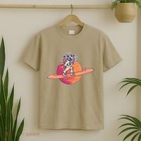 Saturn Astronaut Music T-Shirt thumb 2
