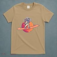 Saturn Astronaut Music T-Shirt thumb 5