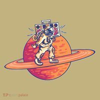 Saturn Astronaut Music T-Shirt thumb 7
