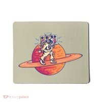 Saturn Astronaut Music Mousepad thumb 0