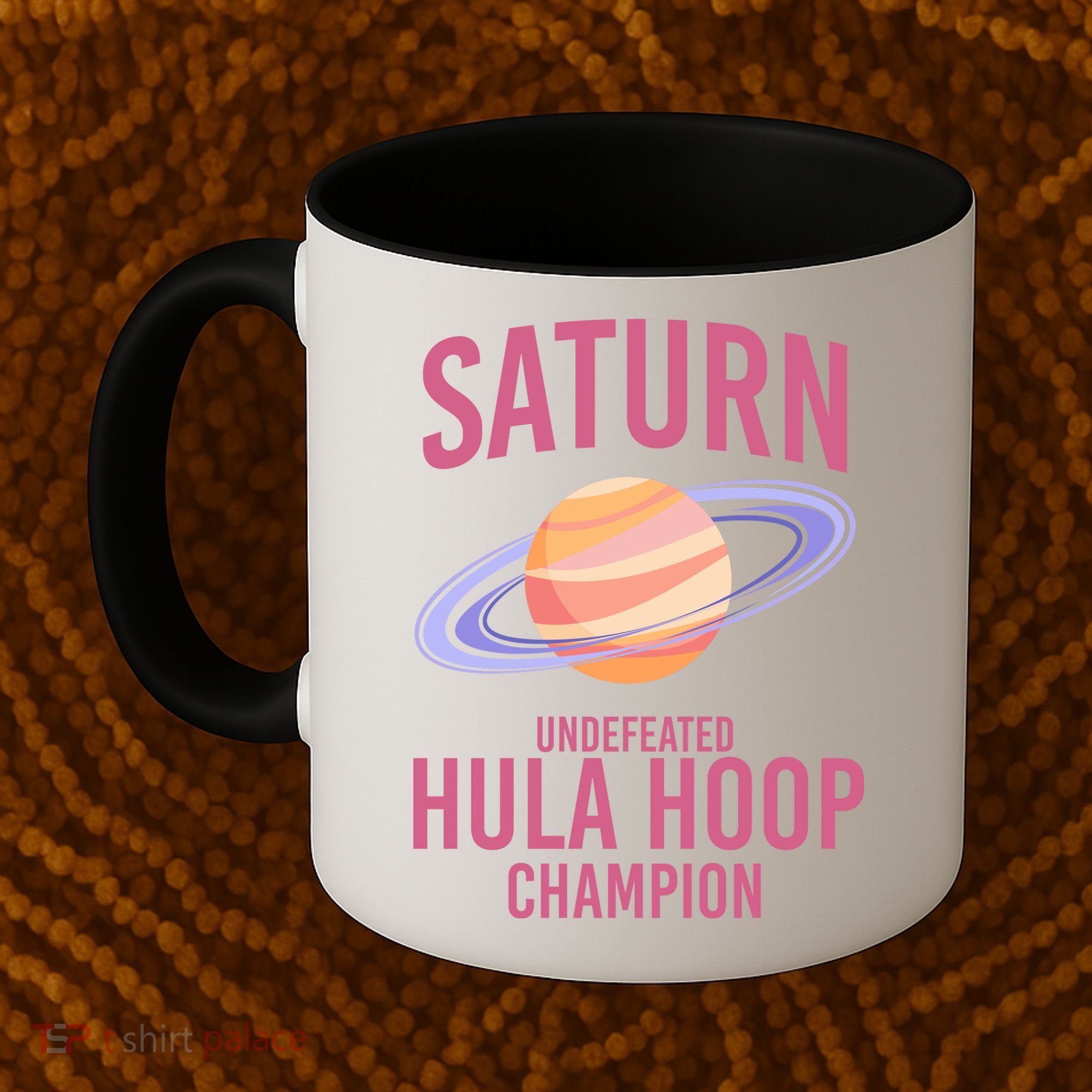 Saturn Undefeated Hula Hoop Coffee Mug