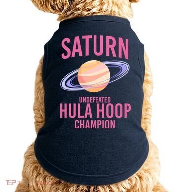 Saturn Undefeated Hula Hoop Doggie Tank