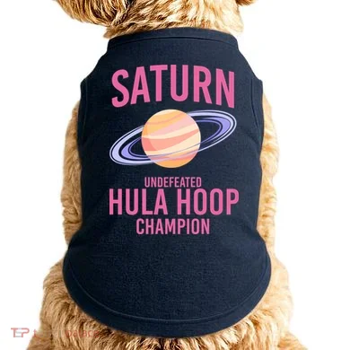Saturn Undefeated Hula Hoop Doggie Tank