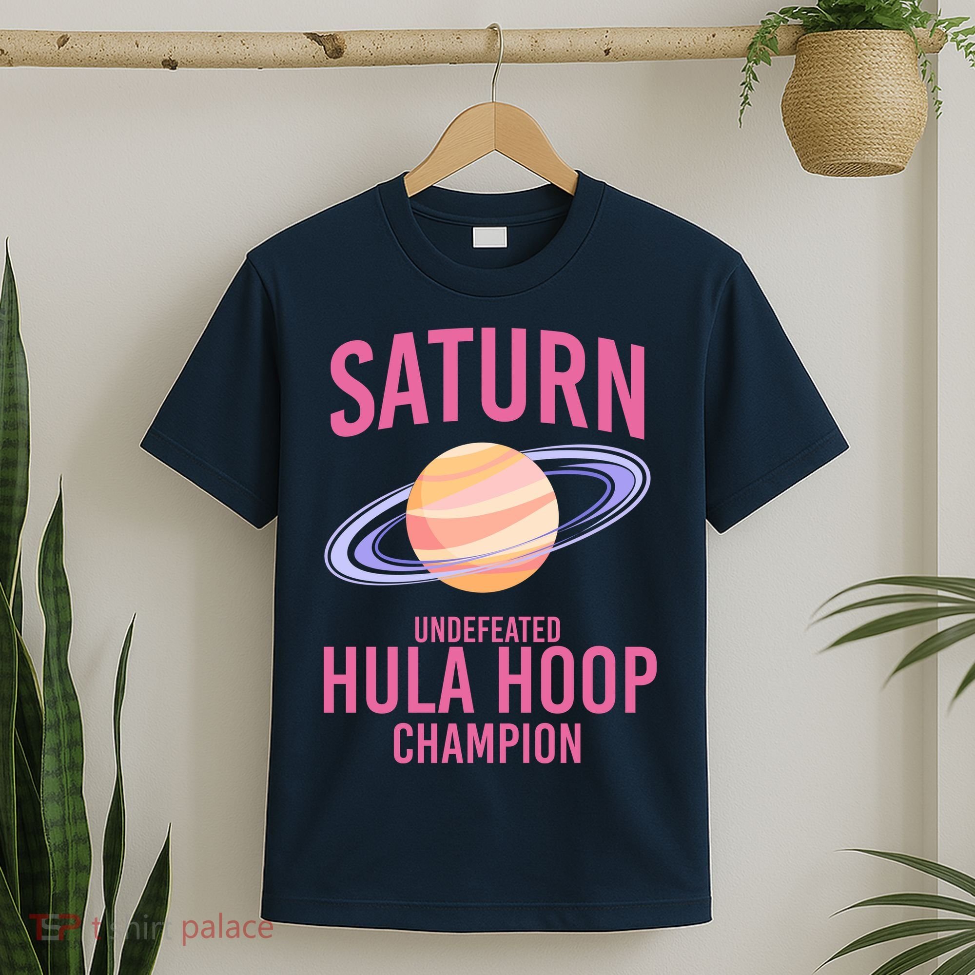 Saturn Undefeated Hula Hoop T-Shirt