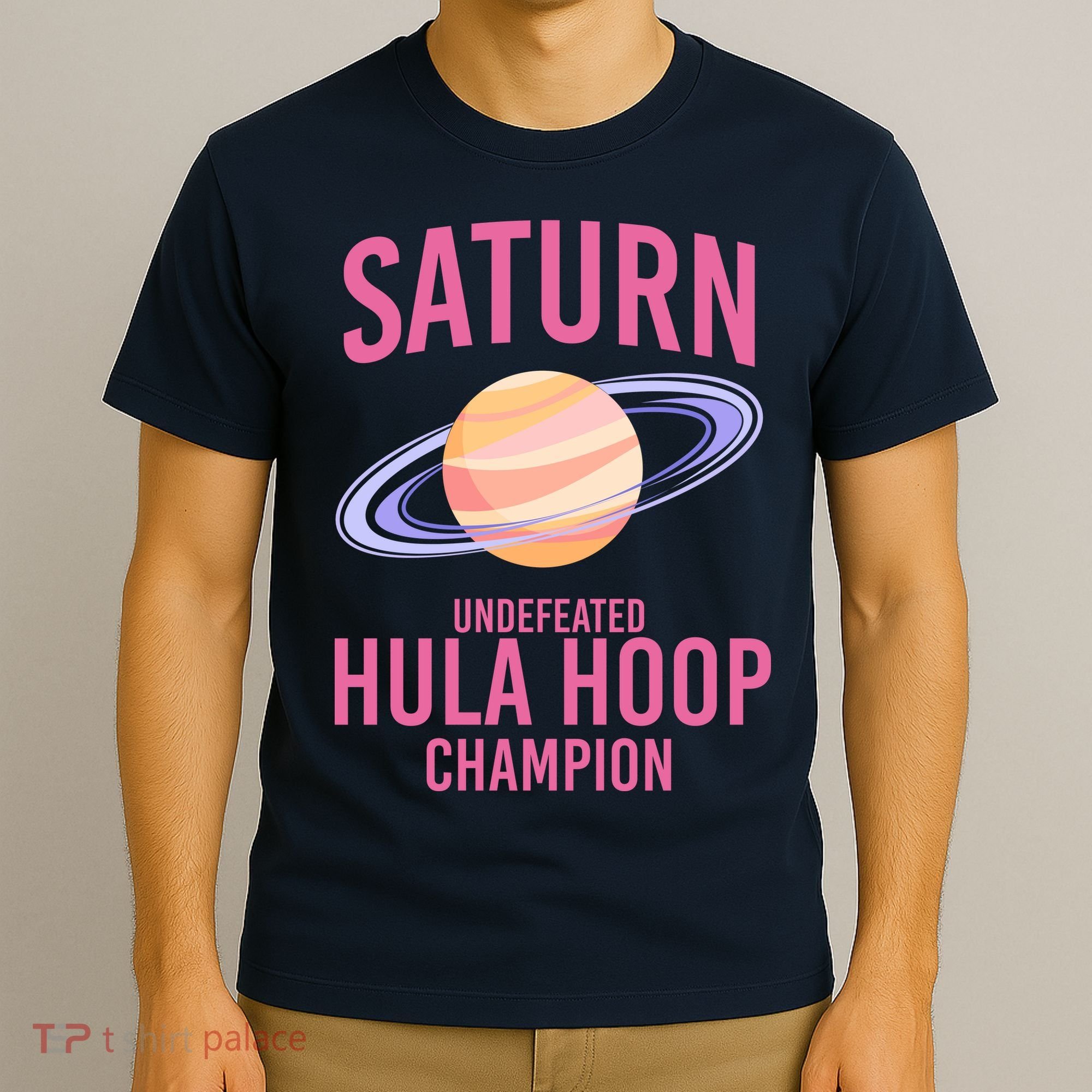 Saturn Undefeated Hula Hoop T-Shirt