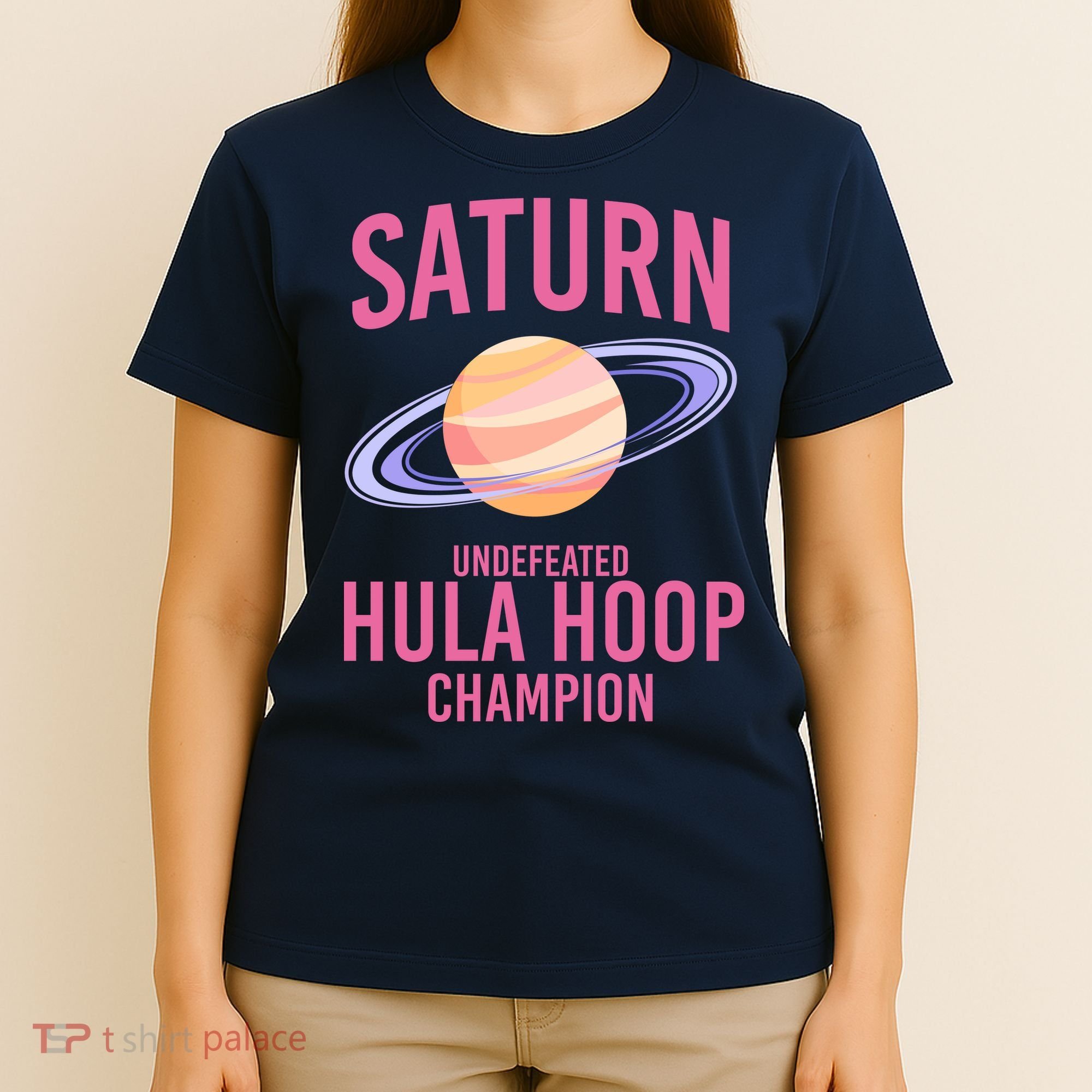 Saturn Undefeated Hula Hoop T-Shirt