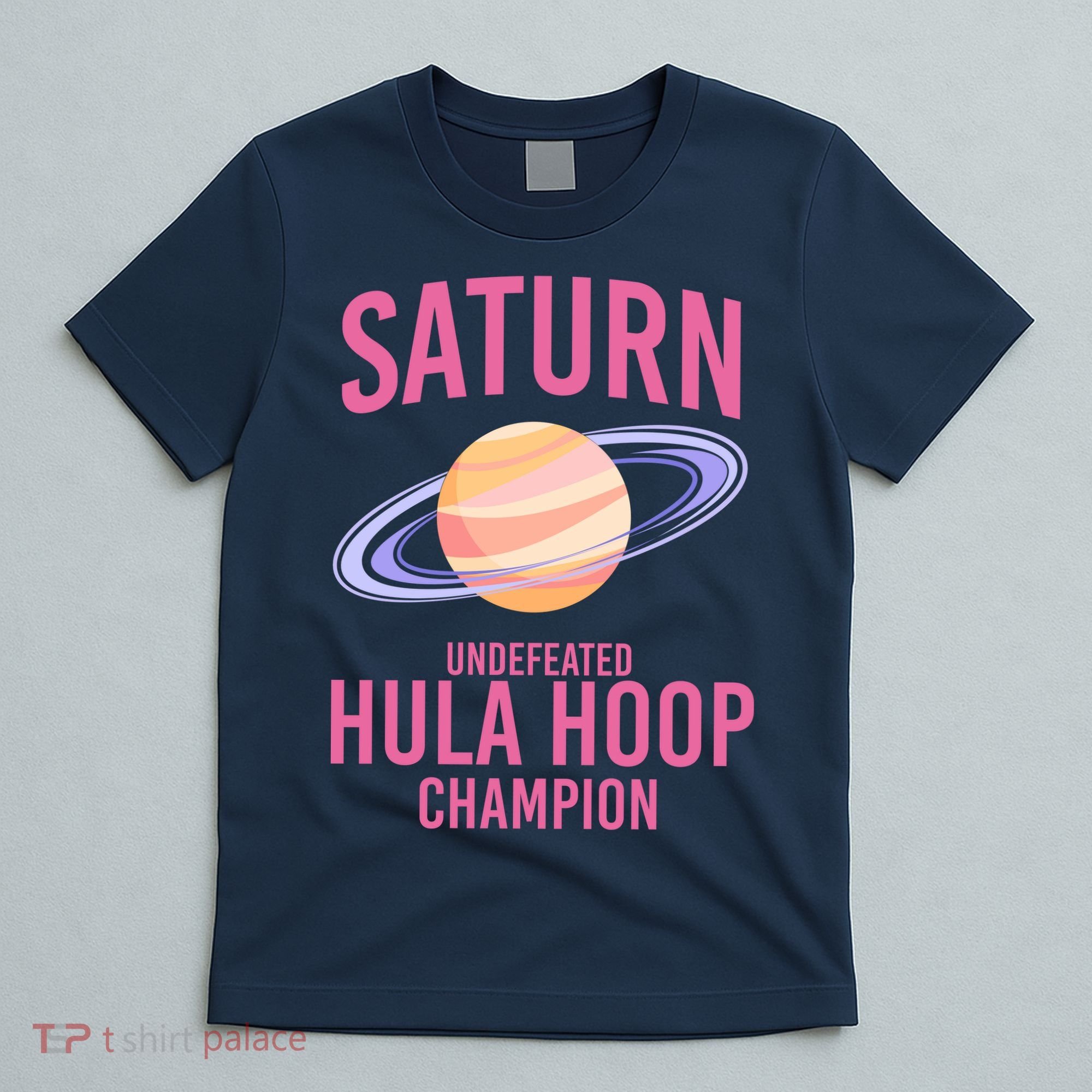 Saturn Undefeated Hula Hoop T-Shirt