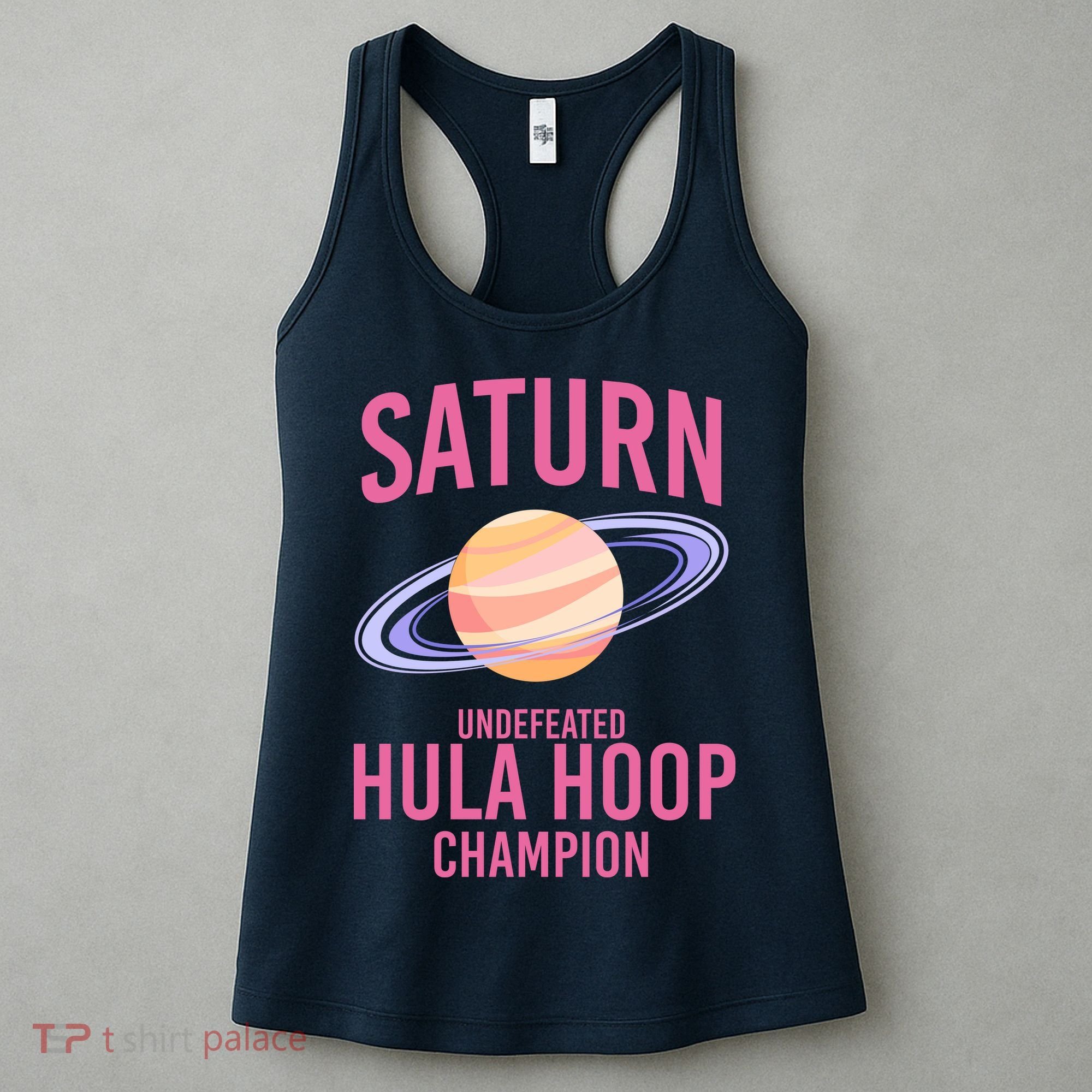 Saturn Undefeated Hula Hoop Women's Tank Top