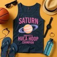 Saturn Undefeated Hula Hoop Tank Top thumb 4