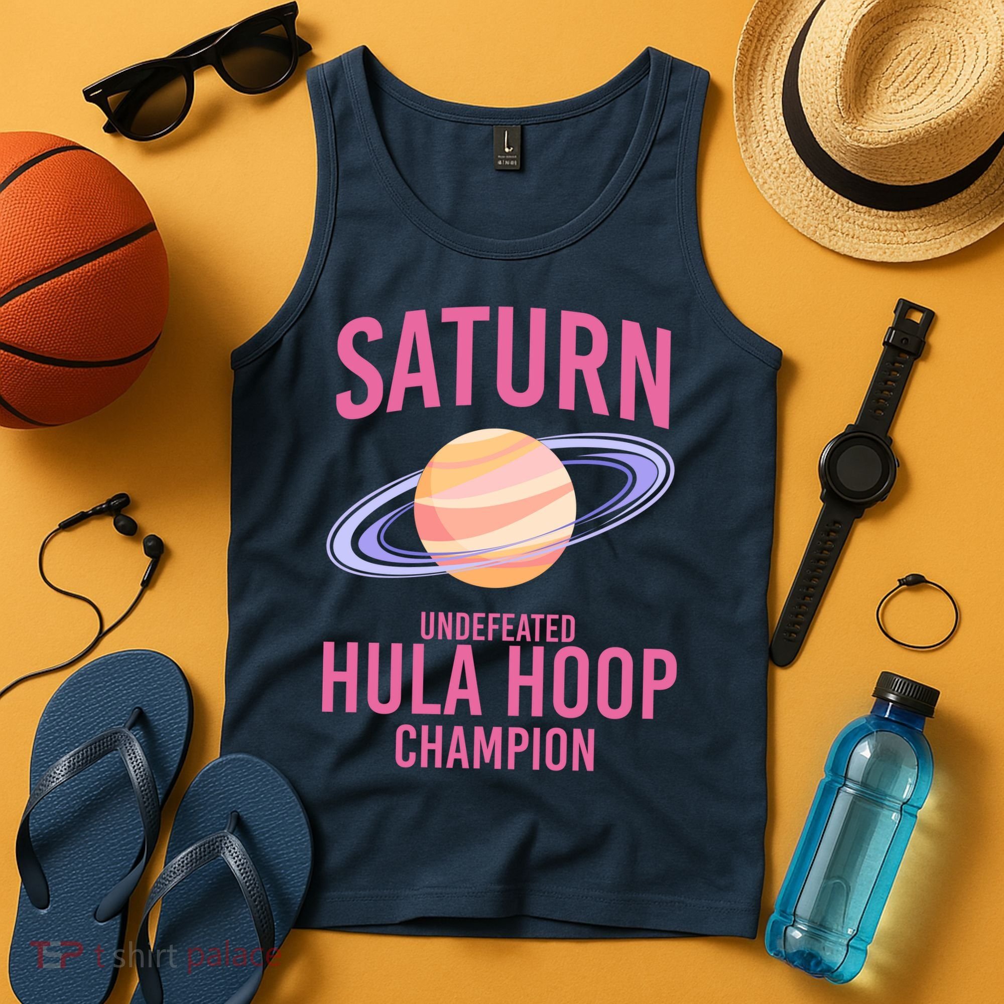 Saturn Undefeated Hula Hoop Tank Top
