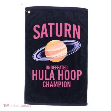 Saturn Undefeated Hula Hoop Golf Towel
