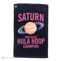 Saturn Undefeated Hula Hoop Golf Towel thumb 0
