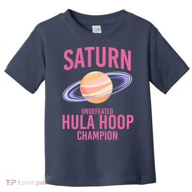 Saturn Undefeated Hula Hoop Toddler T-Shirt