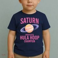 Saturn Undefeated Hula Hoop Toddler T-Shirt thumb 2