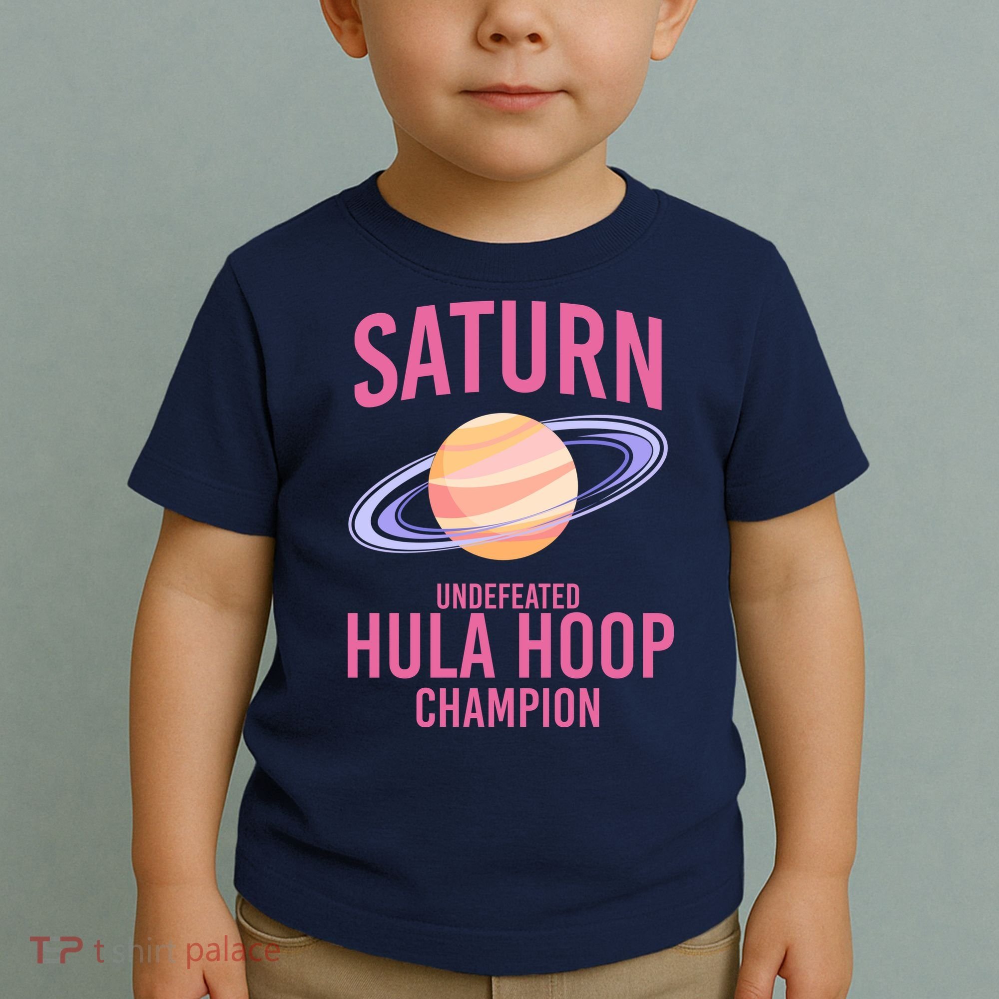 Saturn Undefeated Hula Hoop Toddler T-Shirt