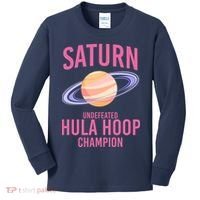Saturn Undefeated Hula Hoop Kids Long Sleeve Shirt thumb 0